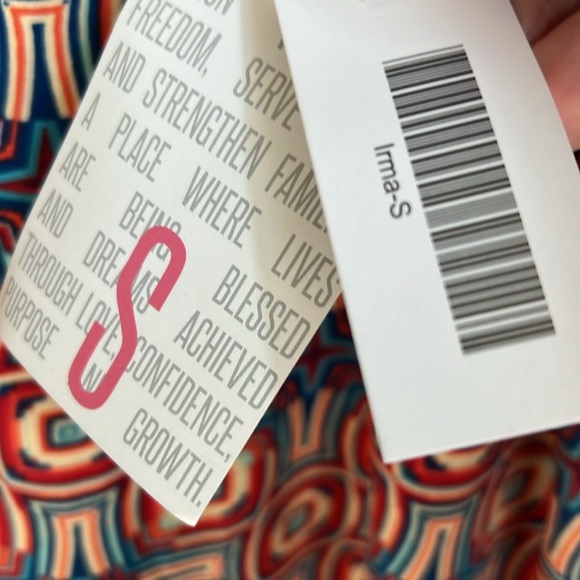 NWT LuLaRoe Irma Size Small - Picture 4 of 4